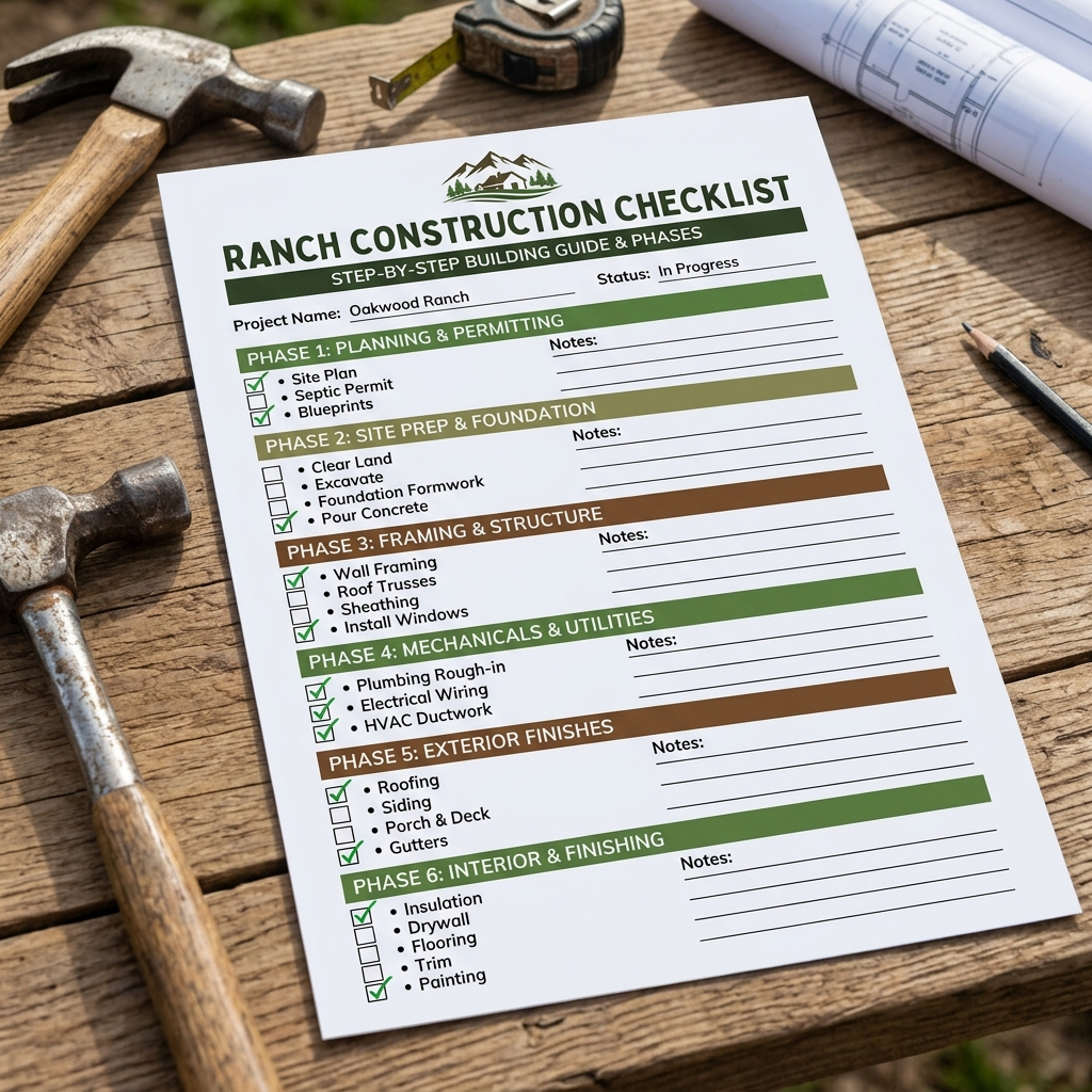Checklist de Construção